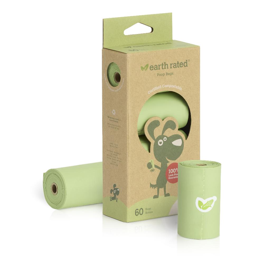 Earth rated shop dog poop bags